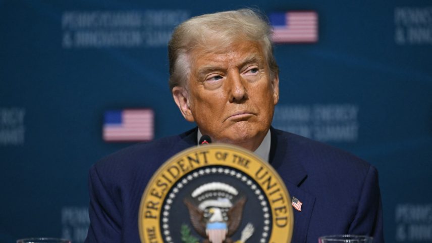 Trump: presidente americano adotou uma rígida política de deportação de imigrantes (Foto: Andrew Reynolds/AFP)
