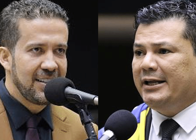 Deputados federais André Janones e Gilvan da Federal, punidos pelo Conselho de Ética (Foto: Arte/UOL)