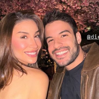 Bianca Andrade e Diego Cruz se divertem em passeio romântico por Londres