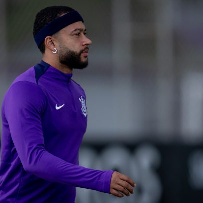 Memphis falta a treino do Corinthians após notificação de dívida e gera preocupação