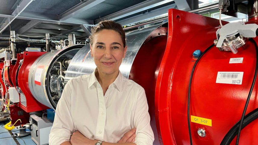 A física gallega Mar Capeáns, nova diretora de operações do laboratório europeu de física de partículas CERN, em Genebra. (Foto: CERN)