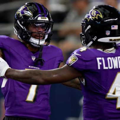 Rashod Bateman destaca potencial de Zay Flowers, mas metas dos Ravens são diferentes