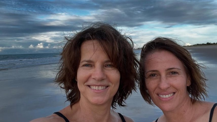 Vera Zimmermann e a companheira, Luciana Ramanzini (Foto: Reprodução/Instagram)