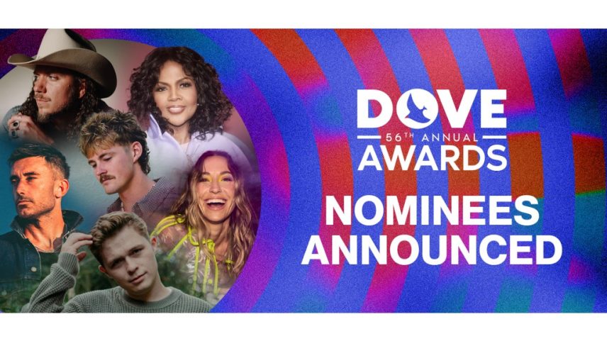 Brandon Lake, CeCe Winans, Forrest Frank e Lauren Daigle estão entre os principais indicados no próximo GMA Dove Awards de 2025. (Foto: Reprodução)