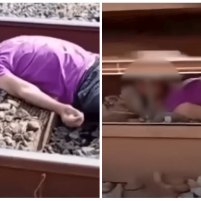 Homem deita em trilho da CPTM e pode enfrentar consequências legais sérias
