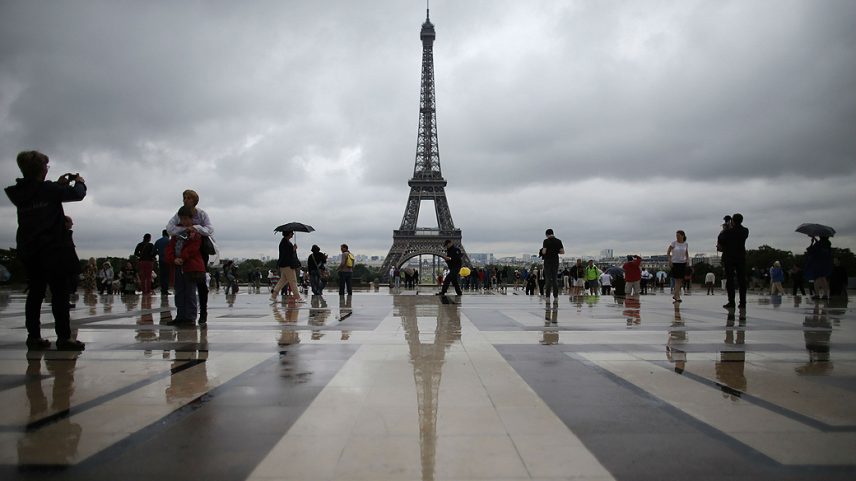 Torre Eiffel, em Paris (Christian Hartmann/Reuters/VEJA)