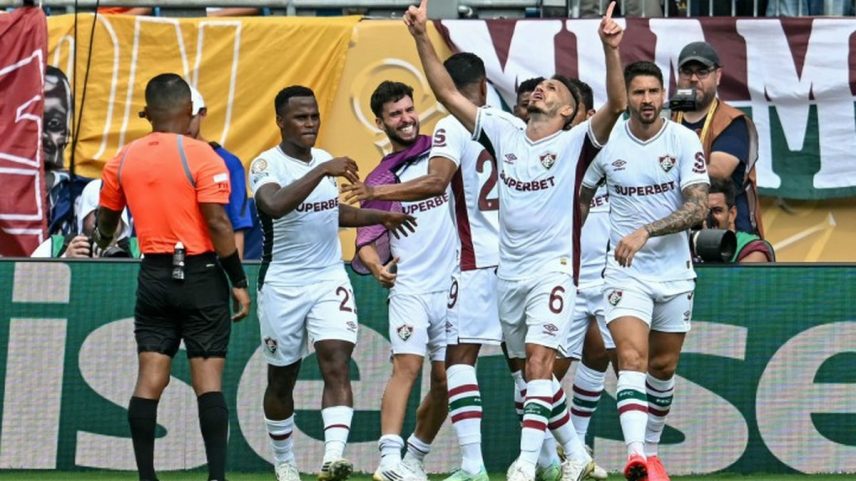 Fluminense derrota Inter de Milão na Copa do Mundo (Foto: Paul ELLIS / AFP)