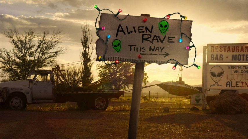 Cena do documentário 'Desastre Total: Storm Area 51', da Netflix - Reprodução (Foto: Reprodução)
