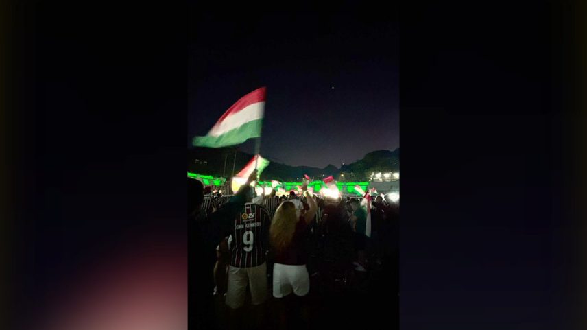 Fim da participação do Flu no Mundial não impediu que torcida reconhecesse campanha histórica (Foto: Maírah Rubim)