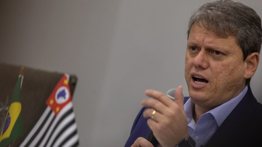 Governador de São Paulo, Tarcisio de Freitas (Republicanos) — Foto: Bruno Rocha/Agencia Enquadrar