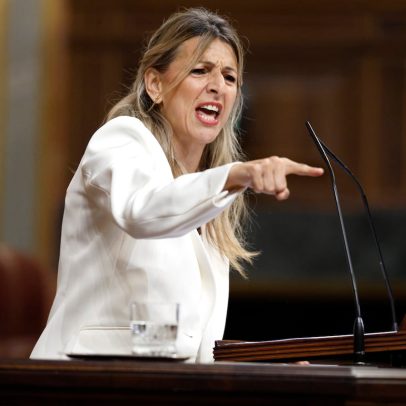 Yolanda Díaz apoia Sánchez e destaca angústia da cidadania progressista