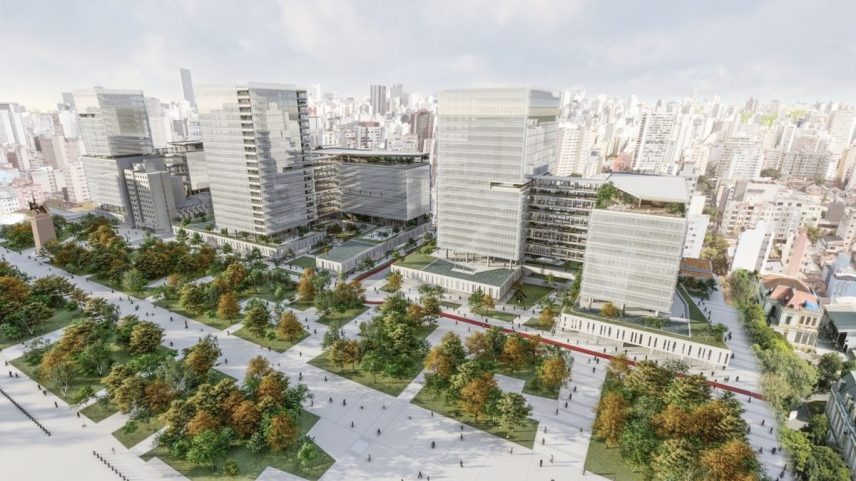 Novo Centro Administrativo: governo vai fazer uma PPP para transferir gestão estadual para os Campos Elíseos (Foto: Divulgação)
