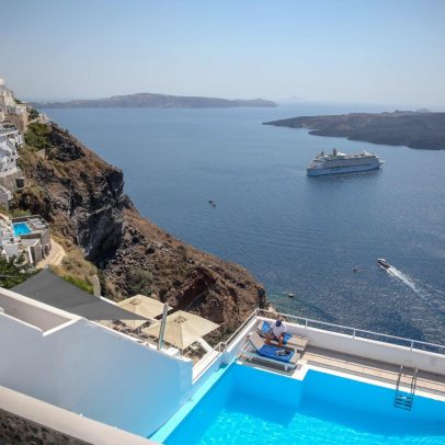 Grécia cria taxa para cruzeiros em Santorini e Mykonos e controla turismo excessivo
