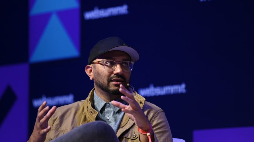 Dileep Thazhmon, co-fundador & CEO da Jeeves: elogios ao potencial do mercado brasileiro (Foto: Harry Murphy/Web Summit via Sportsfile)