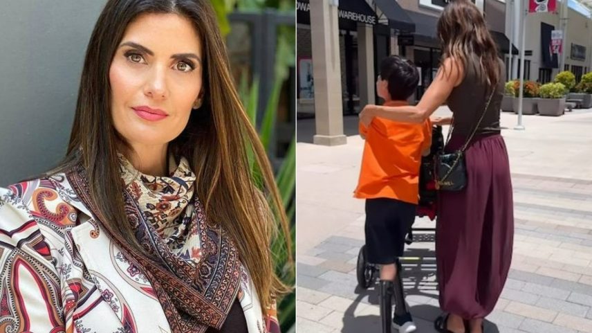 Isabella Fiorentino e seu filho Lorenzo (Foto: Reprodução/Redes Sociais)