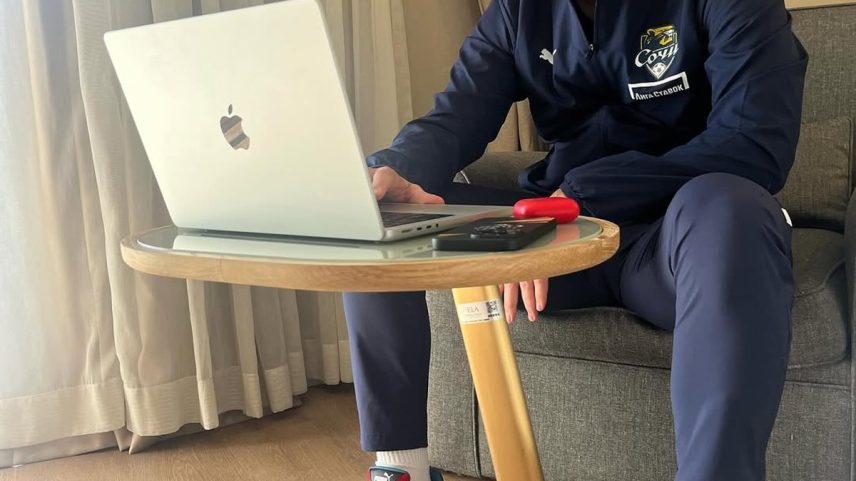 Robert Moreno, técnico espanhol que prometeu doar metade do salário após goleada sofrida (Foto: Reprodução/Redes sociais)