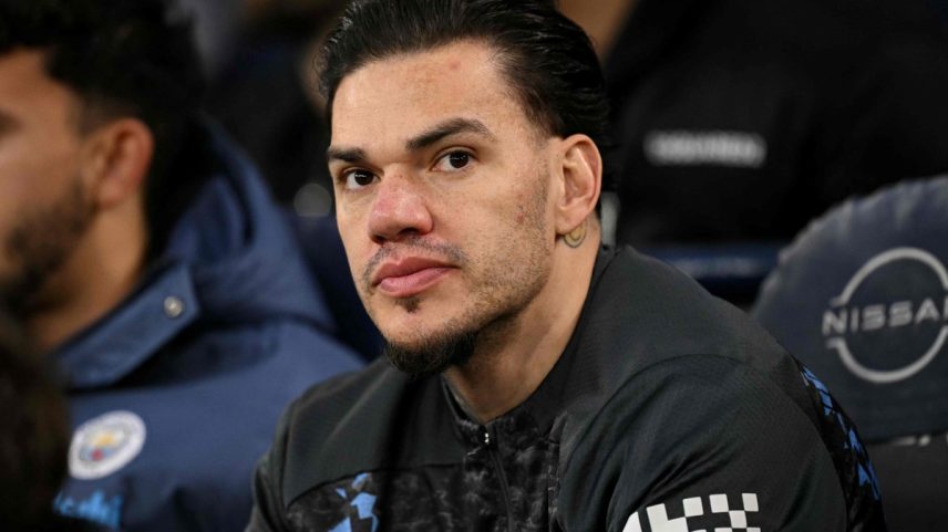 Ederson no Manchester City (Foto: Oli SCARFF / AFP)