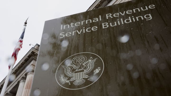 Uma vista do prédio do Internal Revenue Service (IRS) em Washington, D.C., EUA, em 11 de abril de 2025. (Foto: Jonathan Ernst | Reuters)