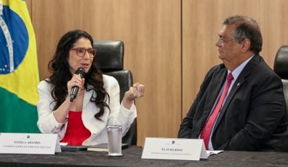 Estela Aranha foi assessora de Flávio Dino no Ministério da Justiça para os assuntos de direitos digitais, antes de se tornar secretária. (Foto: Fabio Rodrigues-Pozzebom/Agência Brasil)
