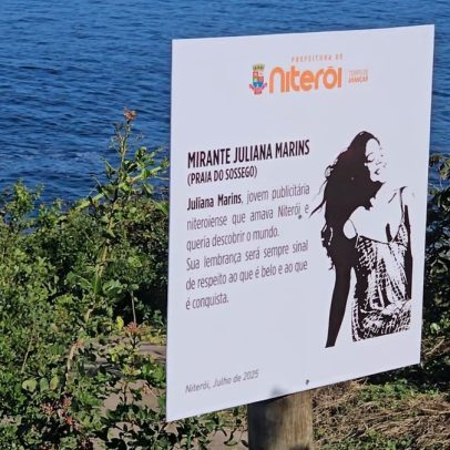 Placas em Niterói prestam homenagem a Juliana Marins com reconhecimento público