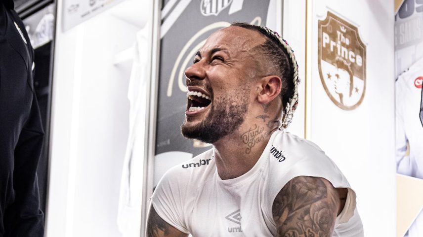 Neymar foi destaque do Santos na vitória sobre o Flamengo na Vila Belmiro. (Foto: Raul Baretta/ Santos FC)