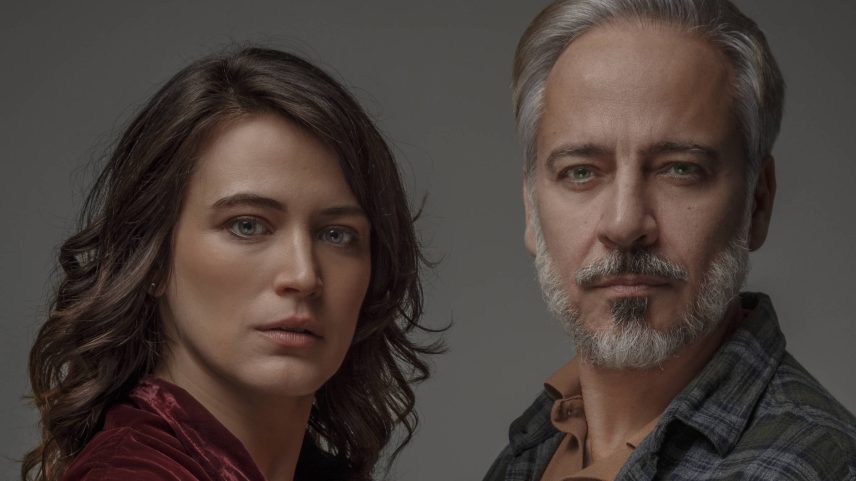 Espetáculo 'Job', em montagem brasileira com Bianca Bin e Edson Fieschi (Foto: Divulgação)