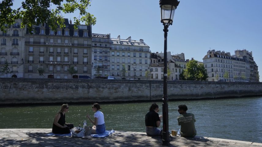 Onda de calor toma conta da Europa (Foto: AP)