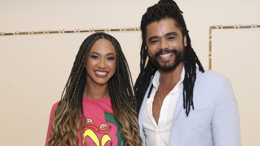Aline Patriarca e Diogo Almeida (Foto: Roberto Filho/Brazil News)