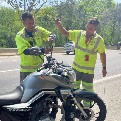 Lamsa distribui antenas antilinhas para motos nesta segunda-feira