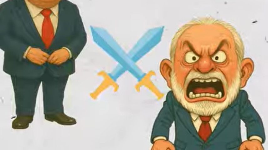 Vídeo divulgado pelo PL diz que Lula 'declarou guerra' contra os Estados Unidos (Foto: Reprodução/YouTube/@PartidoLiberal22)