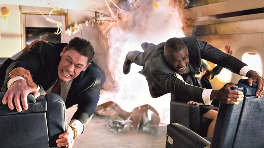John Cena vive um presidente e, no papel de um primeiro-ministro, está Idris Elba em 'Chefes de Estado' (Foto: Divulgação/Chiabella James/Prime).