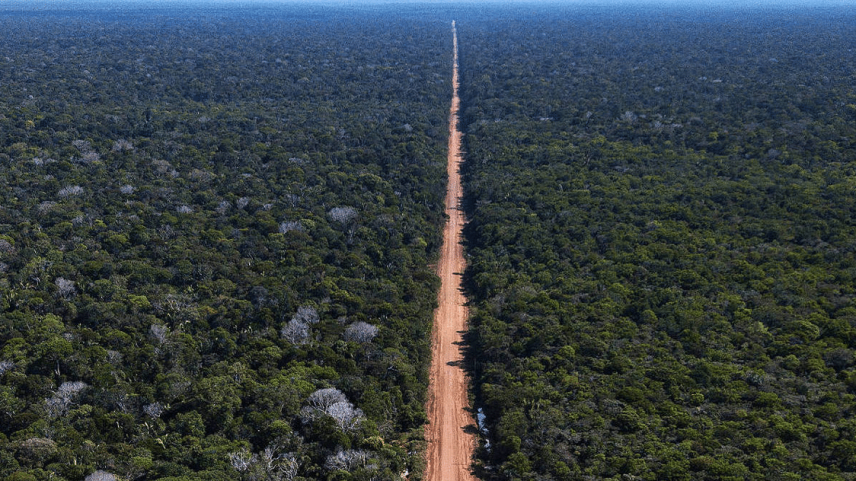 A pavimentação da BR-319 espelha as polêmicas em torno do projeto que muda as regras de licenciamento ambiental (Foto: DNIT - Departamento Nacional de Infraestrutura de Transportes)