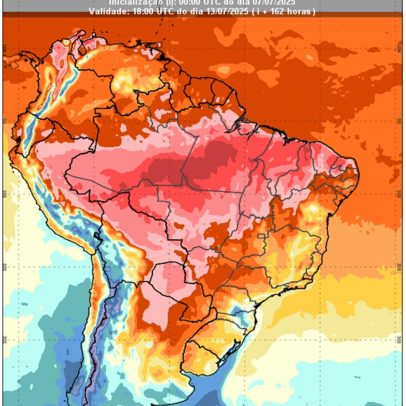 Frio pela manhã, calor à tarde e chuvas no litoral até domingo em todo o Brasil