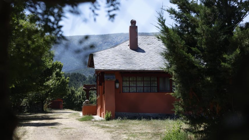 Chalet propriedade da Comunidade de Madrid em Rascafría em que Ayuso se hospedou com sua família no fim de semana de 12 e 13 de julho. (Foto: Álvaro Garcia)