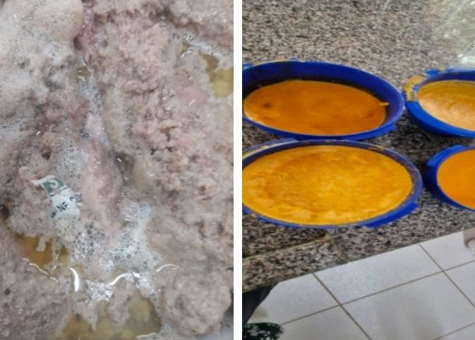 Escolas públicas do DF servem carne com plástico e alto teor de gordura (Foto: Reprodução/TCDF)