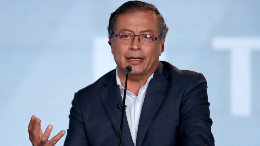 Presidente da Colômbia, Gustavo Petro. (Foto: Daniel Munoz/AFP)