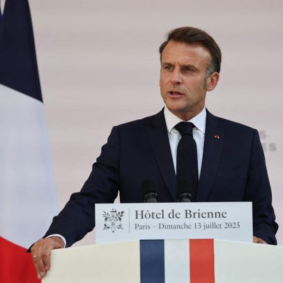 Macron critica acordo da UE com os EUA e defende liberdade com respeito