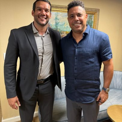 Ronaldo se reúne com presidente da CBF e mantém diálogo aberto sobre futebol