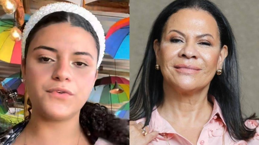 Vitória Drumond (à esquerda), filha do piloto, e Ruth Moreira travaram batalha na Justiça após acidente de Marília Mendonça (Foto: Reprodução)