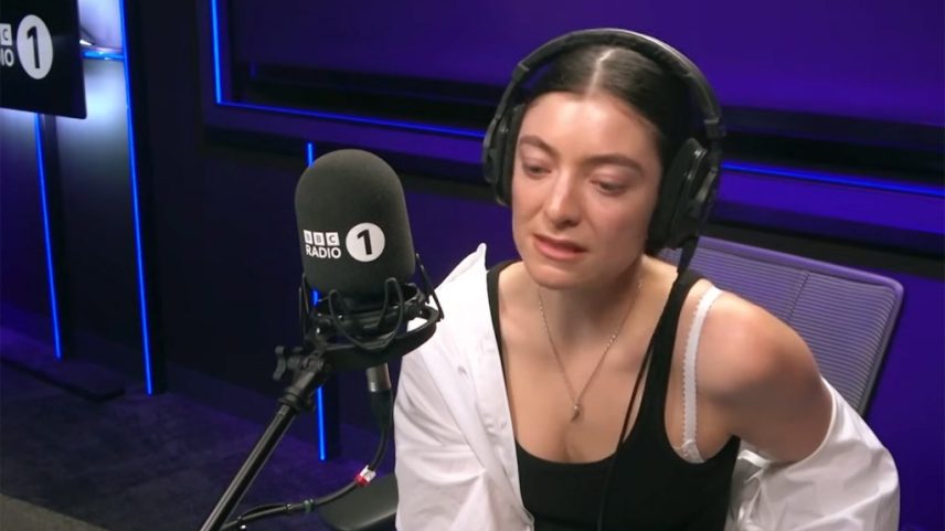 Lorde lembrou que se preocupava que seu transtorno alimentar a impedisse de fazer música novamente em uma entrevista recente. (Foto: Reprodução)
