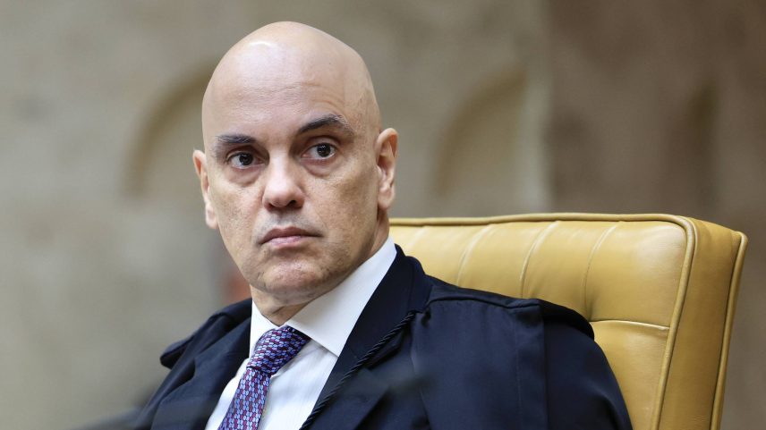 Ministro Alexandre de Moraes em sessão plenária no STF (Foto: Fellipe Sampaio - 25.jun.2025/Divulgação STF)