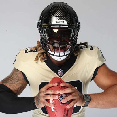 Saints apresentam novo uniforme alternativo 'Gameday Golds' para 2025