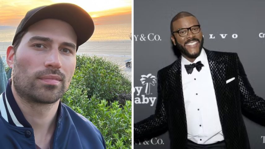 Derek Dixon e Tyler Perry (Foto: Reprodução)