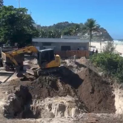Bombeiros constroem muro e piscina de R$ 15 milhões na Praia da Barra; MP investiga