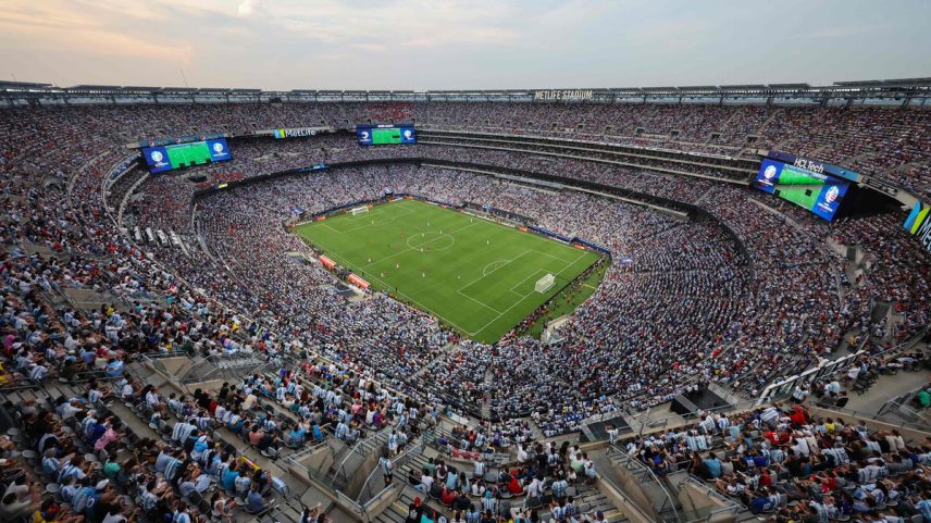 MetLife Stadium, em Nova Jersey, será palco da final da Mundial de Clubes da Fifa (Foto: AL BELLO / GETTY IMAGES NORTH AMERICA / Getty Images via AFP)