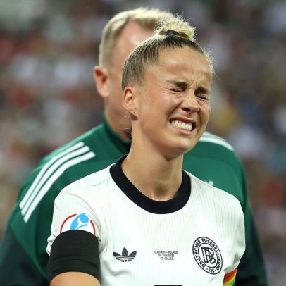 Giulia Gwinn fica fora da Euro 2025 devido a lesão no joelho