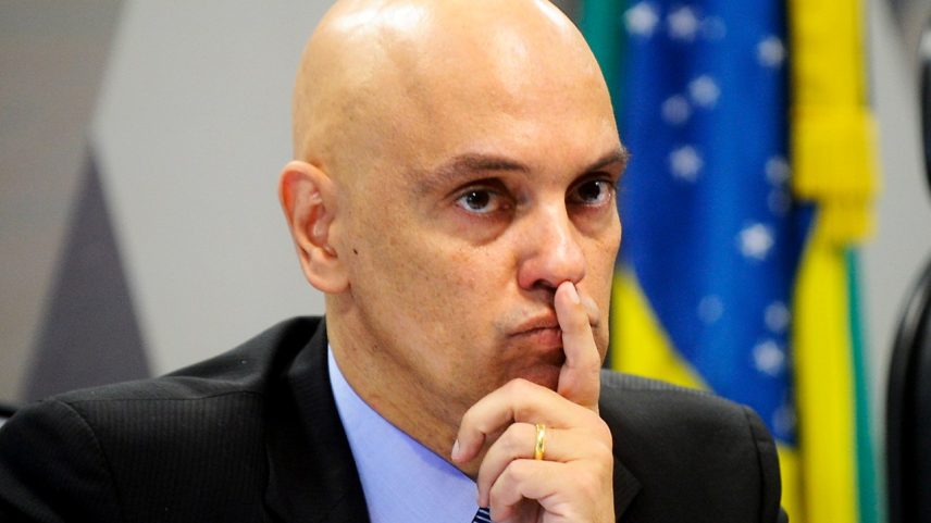 Alexandre de Moraes, relator de todos os casos rumorosos que circundam o ex-presidente Bolsonaro (Foto: Marcos Oliveira/Ag. Senado)