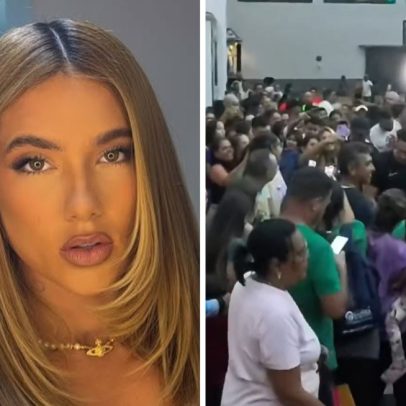 Católico ataca Virginia durante romaria e a deixa ferida com chifre