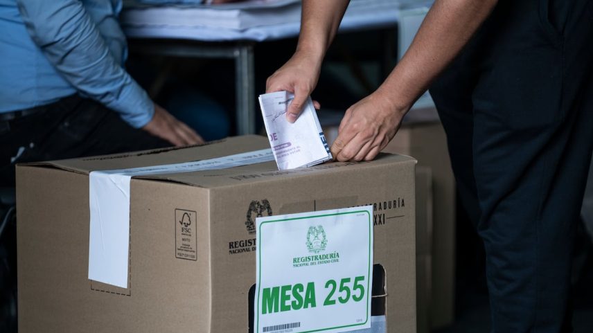 Elecciones territoriales del 29 de octubre del 2023, en Bogotá. (Foto: NATHALIA ANGARITA)