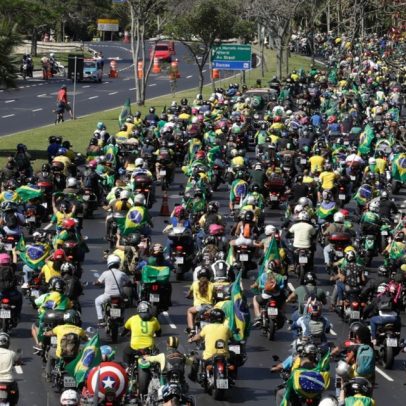 STF aumenta segurança para motociata de apoiadores de Bolsonaro em Brasília